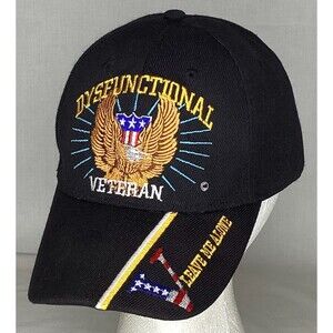 Dysfunctional Veteran Baseball Cap Leave Me Alone